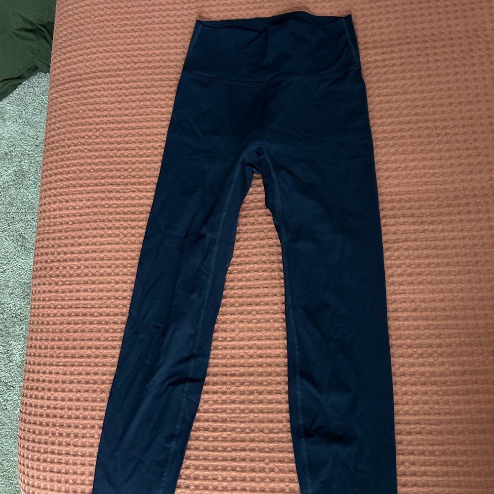Womens Navy Leggings